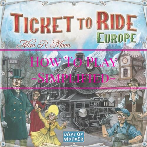 How To Play Ticket To Ride Europe