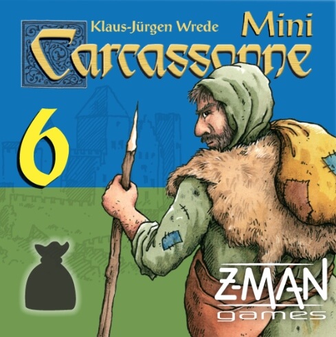 Carcassonne Mini Expansions Robber & Cult New Edition with English Rules King 